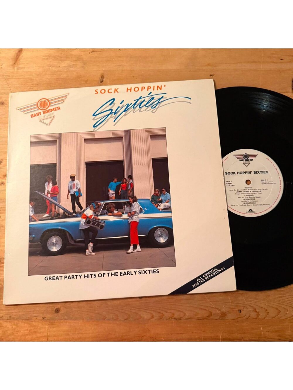 Various - Sock Hoppin' Sixties 33rpm VG+ VR21